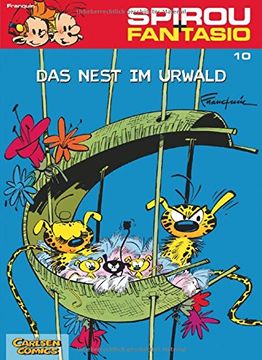 portada Spirou und Fantasio 10. Das Nest im Urwald (in German)