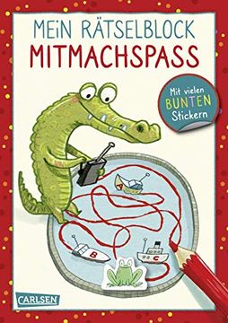 portada Mein Rätselblock Mitmachspaß -Language: German (en Alemán)