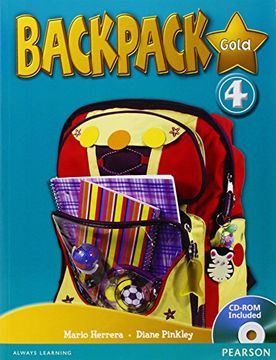 portada Backpack Gold 4 Student Book & cd rom n/e Pack (in English)