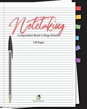 portada Note Taking Composition Book College Ruled 120 Pages (in English)