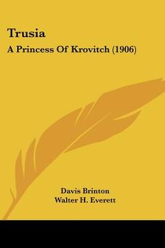 portada trusia: a princess of krovitch (1906) (en Inglés)