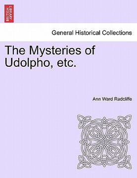 portada the mysteries of udolpho, etc.