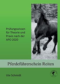 portada Pferdeführerschein Reiten: Prüfungswissen für Theorie und Praxis Nach der apo 2020 (en Alemán)