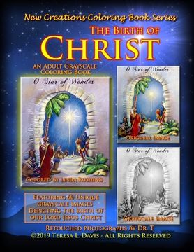 portada New Creations Coloring Book Series: The Birth Of Christ (en Inglés)