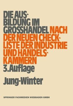 portada Die Ausbildung im Großhandel nach der neuen Check-Liste der Industrie- und Handelskammern (German Edition)