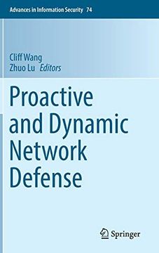 portada Proactive and Dynamic Network Defense (Advances in Information Security) (en Inglés)