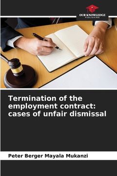 portada Termination of the employment contract: cases of unfair dismissal (en Inglés)