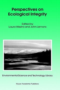 portada perspectives on ecological integrity (en Inglés)