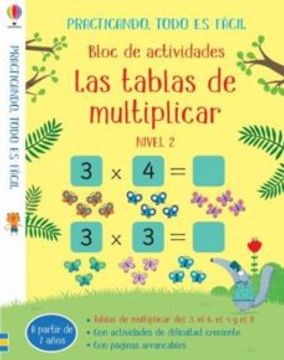 portada Las Tablas de Multiplicar - Nivel 2 (in Spanish)