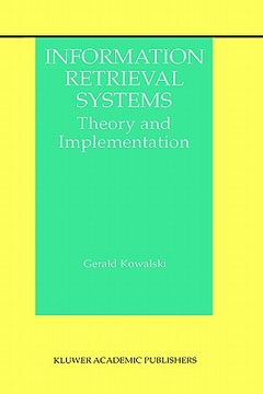 portada information retrieval systems: theory and implementation