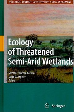 portada ecology of threatened semi-arid wetlands: long-term research in las tablas de daimiel (en Inglés)