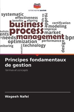 portada Principes fondamentaux de gestion (en Francés)