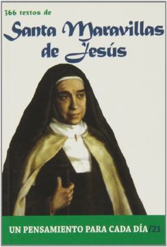 portada 366 Textos de Santa Maravillas de Jesus (un Pensamiento Para Cada Día) (in Spanish)