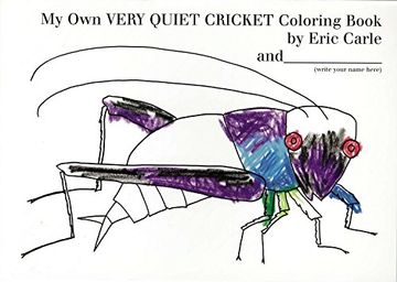 portada My own Very Quiet Cricket Coloring Book 