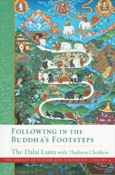 portada Following in the Buddha'S Footsteps: The Library of Wisdom and Compassion. Volume 4 (en Inglés)