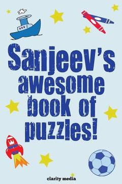 portada Sanjeev's Awesome Book Of Puzzles (en Inglés)