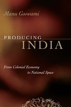 portada Producing India: From Colonial Economy to National Space (Chicago Studies in Practices of Meaning) (en Inglés)
