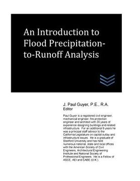 portada An Introduction to Flood Precipitation-to-Runoff Analysis (in English)