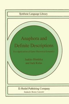 portada anaphora and definite descriptions: two applications of game-theoretical semantics (in English)