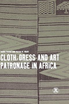 portada cloth, dress and art patronage in africa (en Inglés)