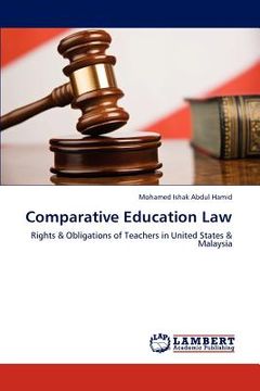 portada comparative education law (en Inglés)