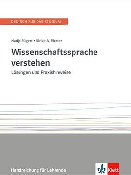 portada Wissenschaftssprache verstehen: Lösungen und Praxishinweise (in German)