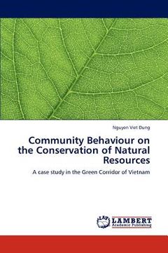 portada community behaviour on the conservation of natural resources