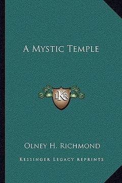 portada a mystic temple (en Inglés)