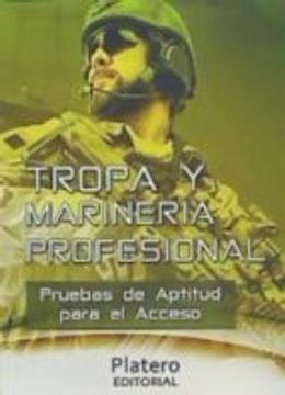 portada PRUEBAS DE APTITUD PARA ACCESO A TROPA Y MARINER�A PROFESIONAL (En papel)