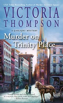 portada Murder on Trinity Place: A Gaslight Mystery (Gaslight Mysteries) (en Inglés)