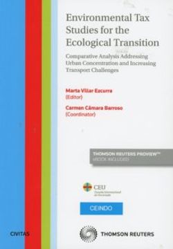 portada Environmental tax Studies for the Ecological Transition (Papel + E-Book)