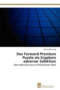 portada Das Forward Premium Puzzle ALS Ergebnis Adverser Selektion