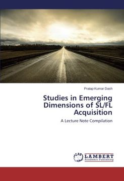 portada Studies in Emerging Dimensions of SL/FL Acquisition