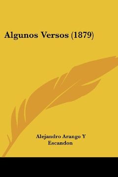 portada Algunos Versos (1879) (in Spanish)