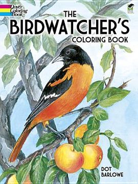 portada the birdwatcher's coloring book (en Inglés)
