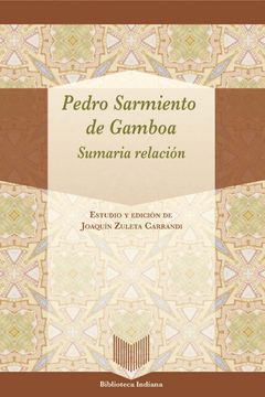 portada Sumaria Relación. Edición de Joaquín Zuleta Carrandi.
