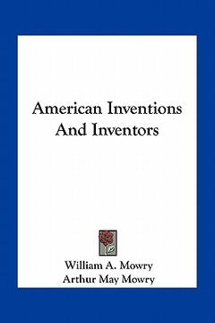 portada american inventions and inventors (in English)