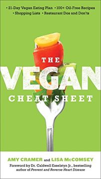 portada The Vegan Cheat Sheet: Your Take-Everywhere Guide to Plant-Based Eating (en Inglés)