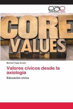 portada Valores Cívicos Desde la Axiología: Educación Cívica