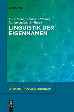 portada Linguistik der Eigennamen (en Alemán)