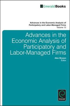 portada advances in the economic analysis of participatory and labor-managed firms (en Inglés)