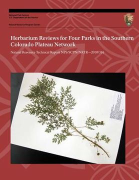 portada Herbarium Reviews for Four Parks in the Southern Colorado Plateau Network (en Inglés)