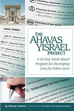 portada Ahavas Yisroel Project: A 40-Day Torah-Based Program for Developing Love for Fellow Jews (en Inglés)
