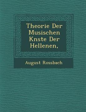portada Theorie Der Musischen K�nste Der Hellenen, (in German)