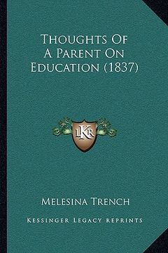 portada thoughts of a parent on education (1837) (in English)