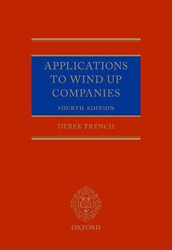 portada Applications to Wind up Companies (en Inglés)
