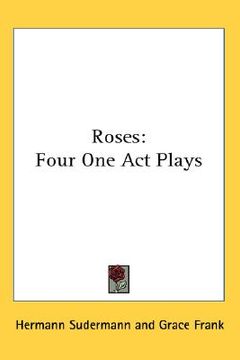 portada roses: four one act plays (en Inglés)