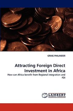 portada attracting foreign direct investnment in africa (en Inglés)