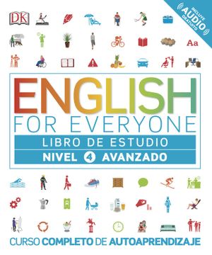 portada English for Everyone (Ed. En Español) Nivel Avanzado - Libro de Estudio (in Spanish)