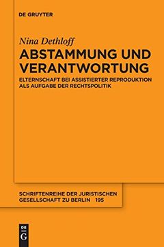 portada Abstammung und Verantwortung (in German)